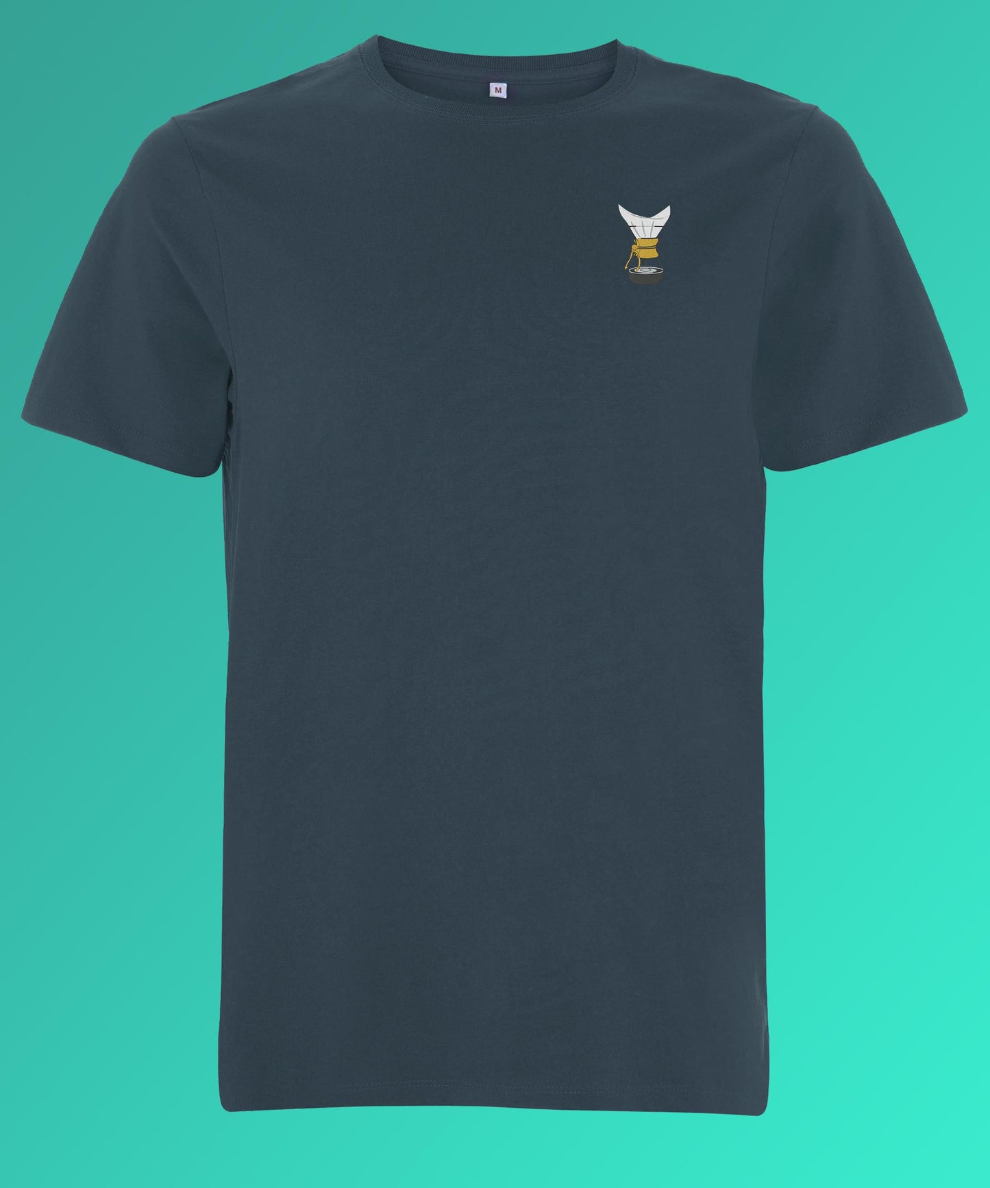 V60 | Besticktes Oversized Organic Bio Baumwoll-T-Shirt