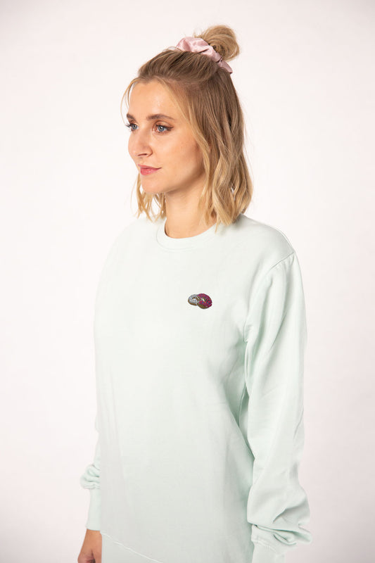 Donuts | Bestickter Bio-Baumwoll Pullover