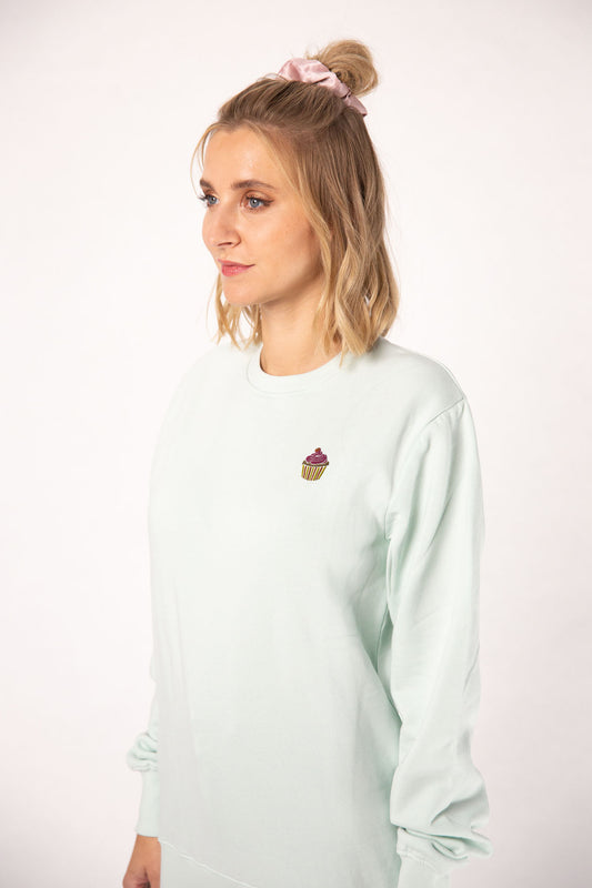 Cupcake | Bestickter Bio-Baumwoll Pullover