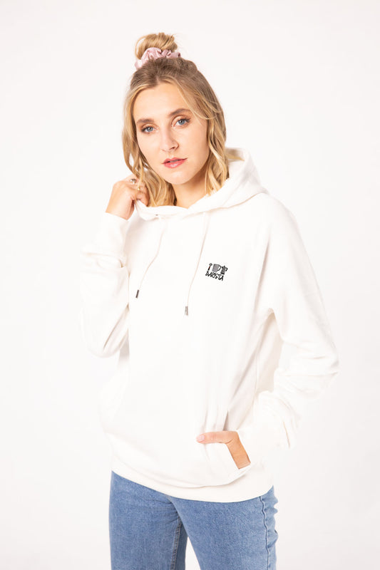 Barista Set | Bestickter Organic Bio Baumwoll Frauen Hoodie