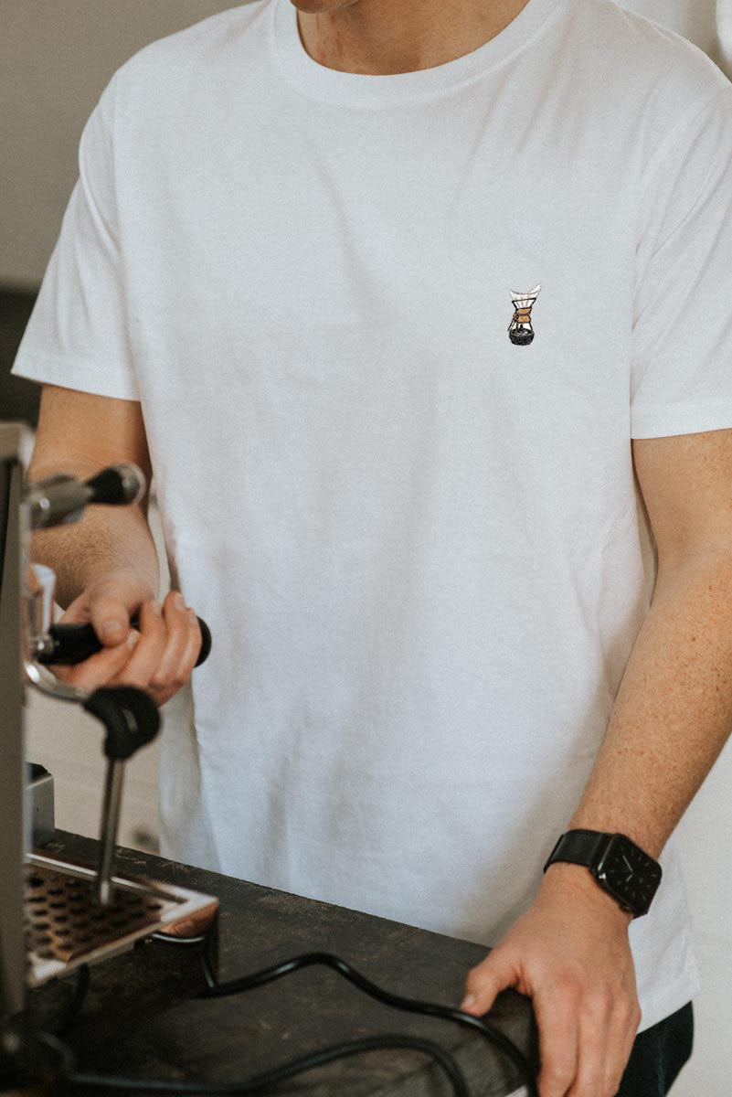 Sophisticated filter  | Besticktes Organic Bio Baumwoll Männer T-Shirt