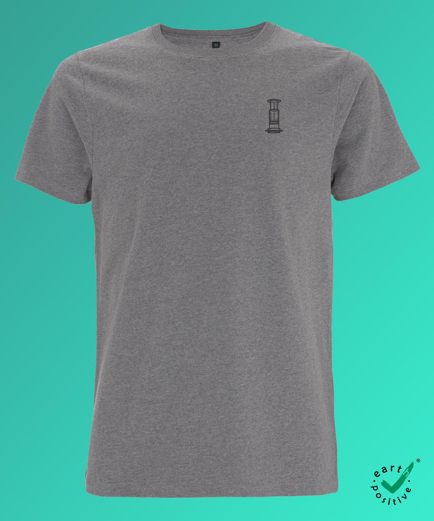 Air Coffee | Besticktes Oversized Bio Baumwoll-T-Shirt
