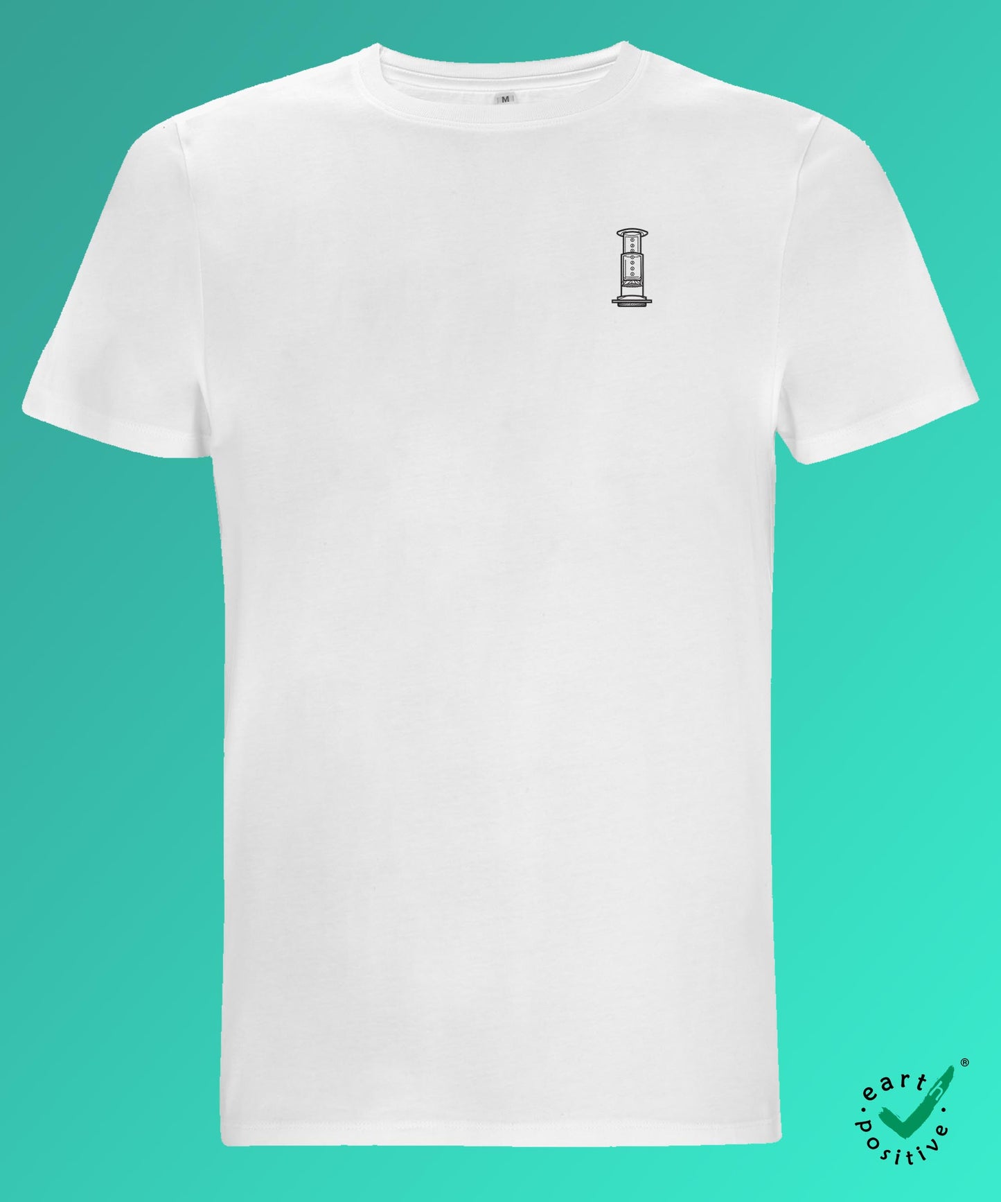Air Coffee | Besticktes Oversized Bio Baumwoll-T-Shirt
