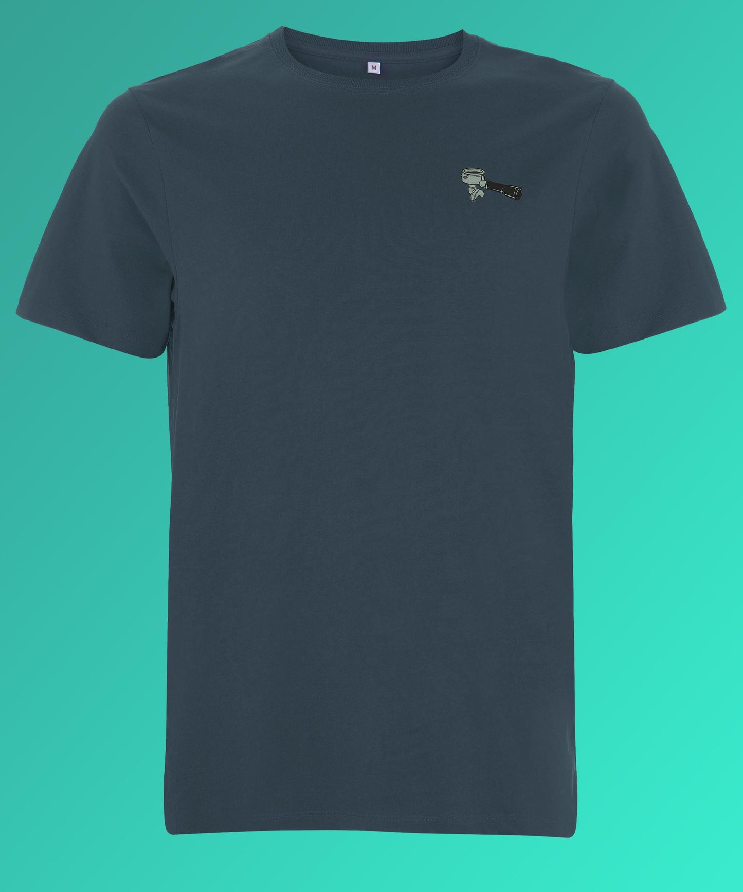 Siebträger | Besticktes Oversized Organic Bio Baumwoll-T-Shirt