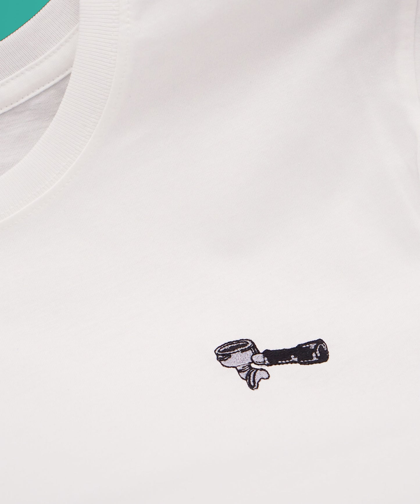Siebträger | Besticktes Oversized Organic Bio Baumwoll-T-Shirt
