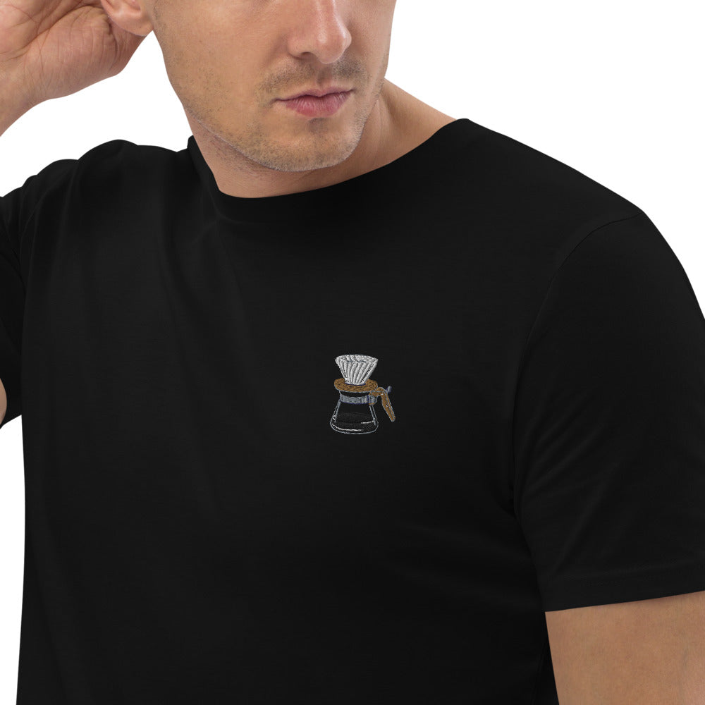 V60 | Besticktes Organic Bio Baumwoll-T-Shirt