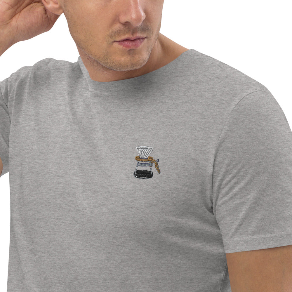 V60 | Besticktes Organic Bio Baumwoll-T-Shirt