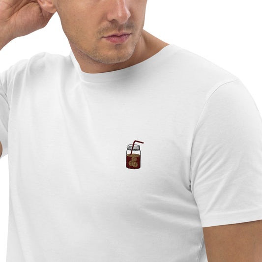 Cold Brew | Besticktes Organic Bio Baumwoll-T-Shirt
