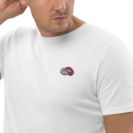 Donuts | Besticktes Organic Bio Baumwoll-T-Shirt