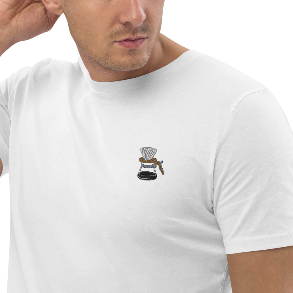 V60 | Besticktes Organic Bio Baumwoll-T-Shirt