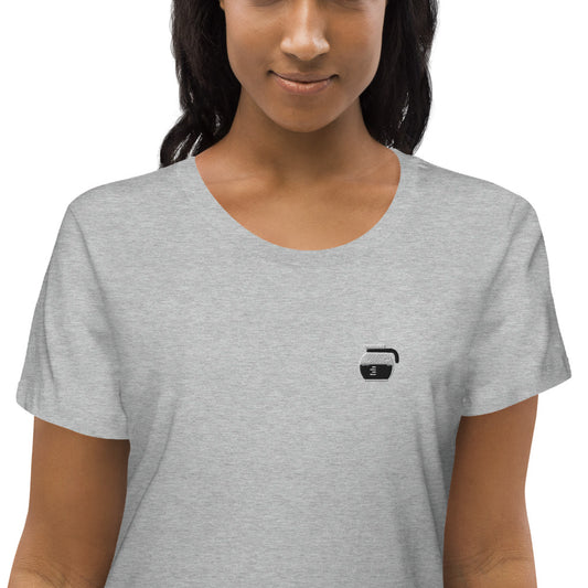 Filterkaffee | Besticktes Bio-Baumwoll Damen T-Shirt